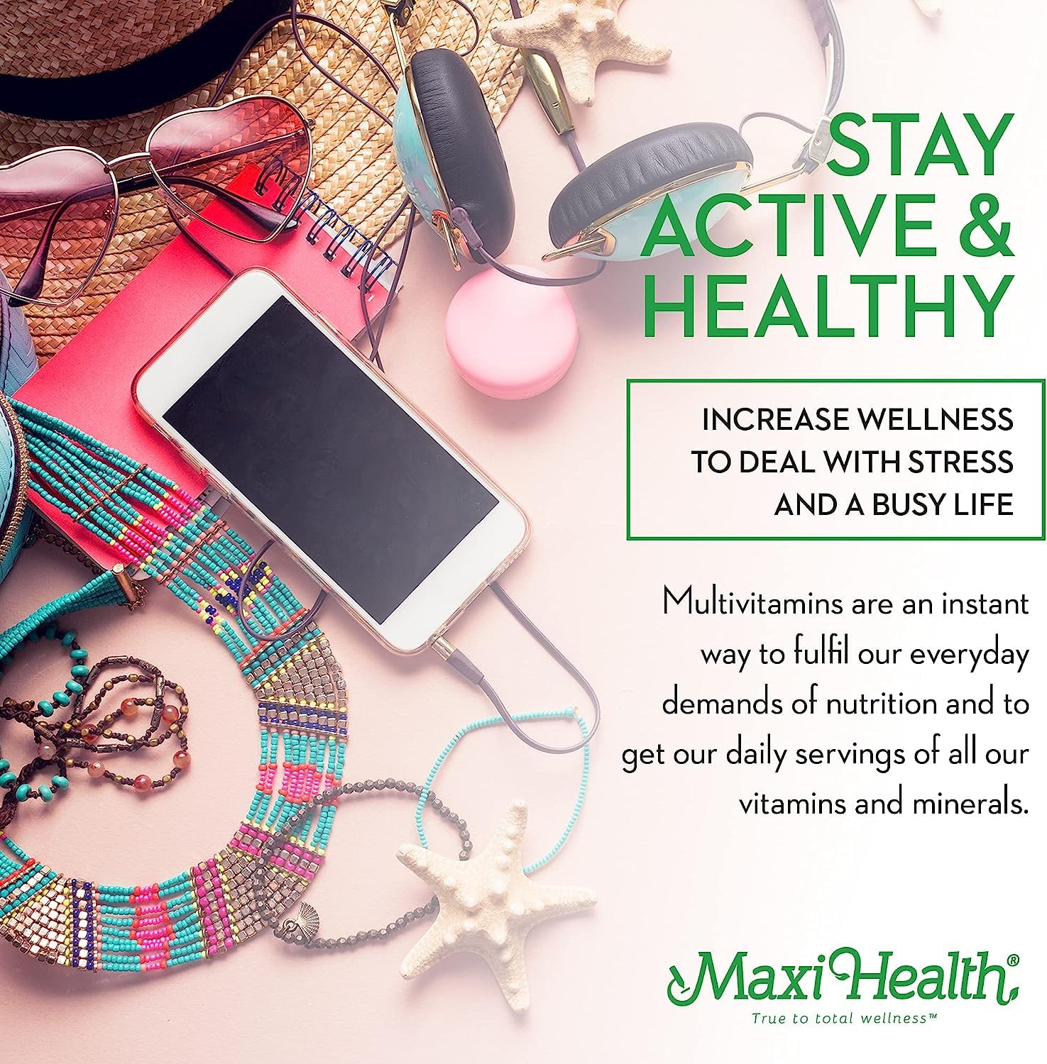 Beneficios de las multivitaminas Maxi Health para adolescentes