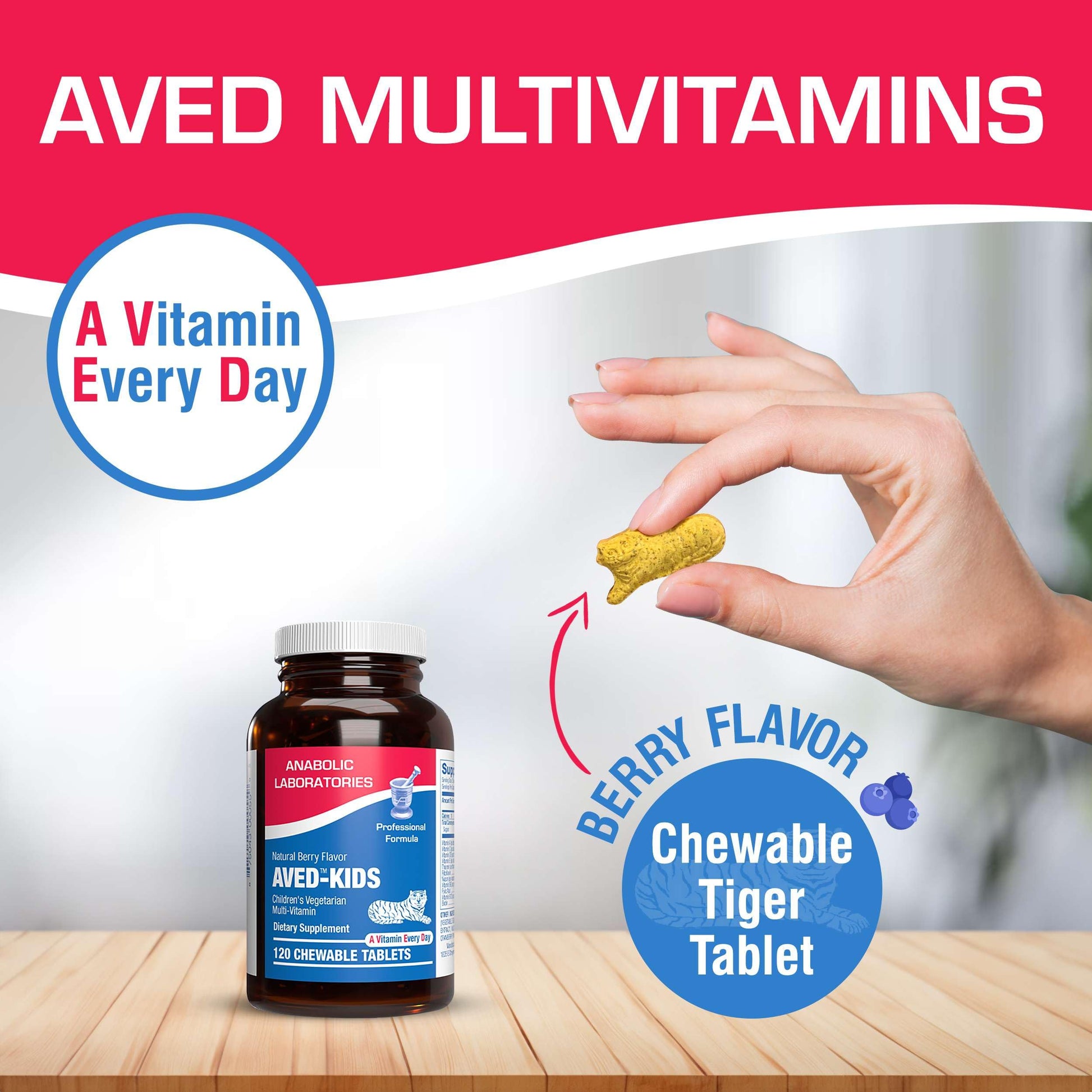 beneficios del multivitamínico AVED Kids