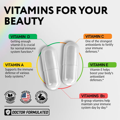 Beneficios del multivitamínico diario para el sistema inmune y energía