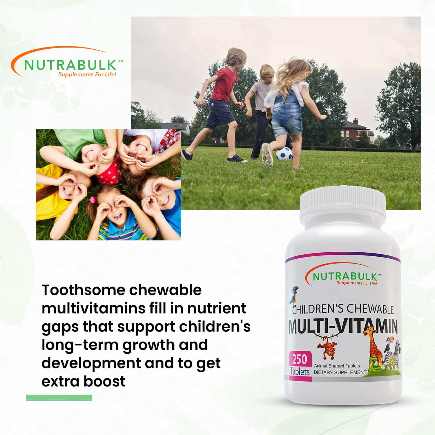 Beneficios del Multivitamínico Infantil NutraBulk