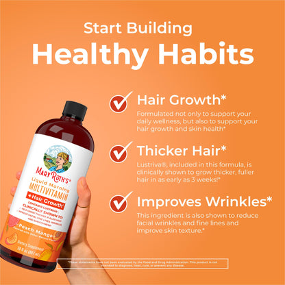Beneficios del multivitamínico líquido MaryRuth