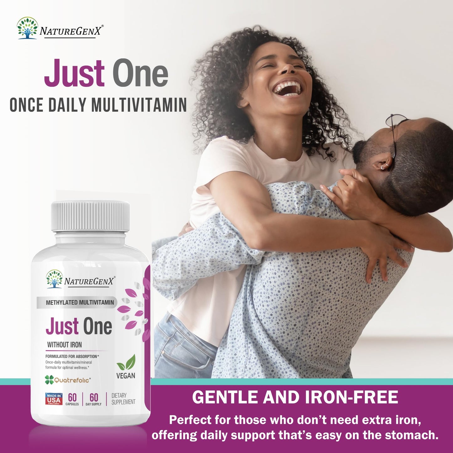 Beneficios del multivitamínico NatureGenX para el bienestar