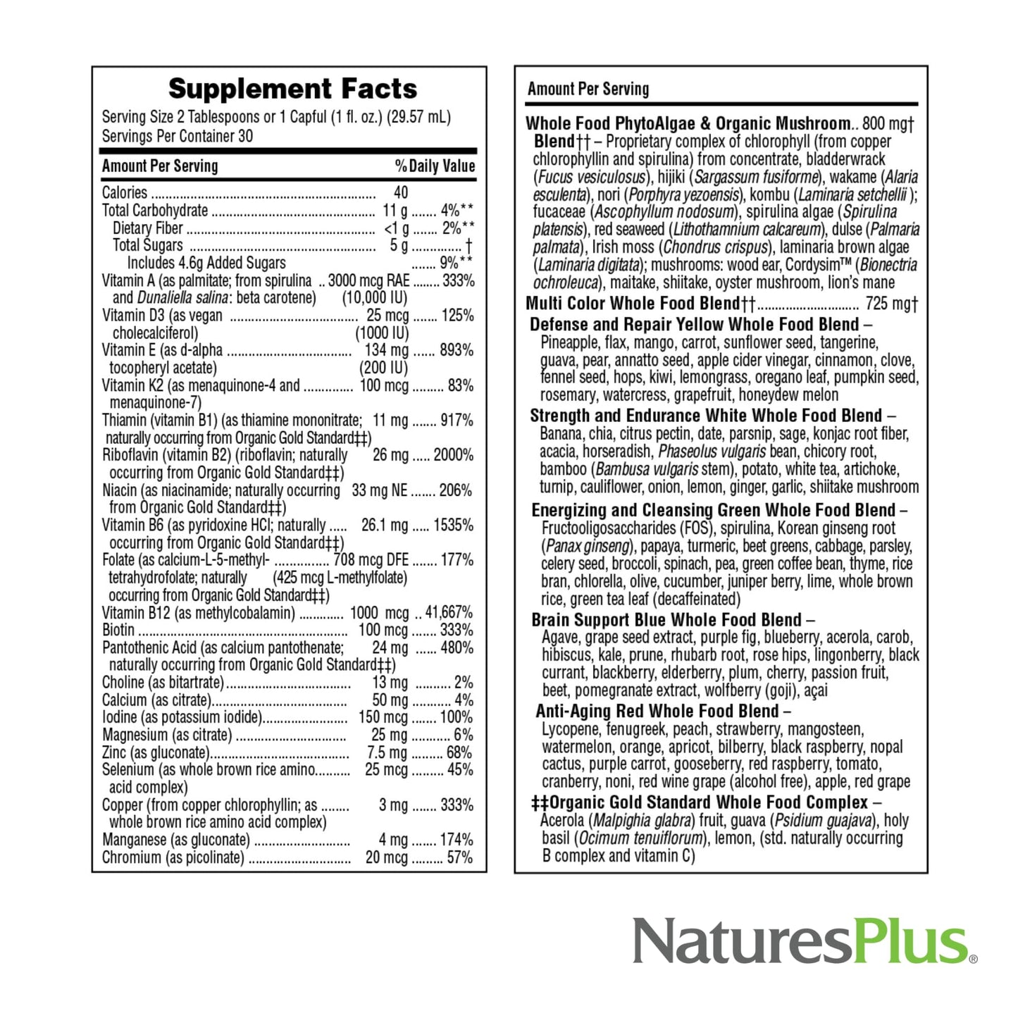 Beneficios del multivitamínico NaturesPlus Source of Life Gold.