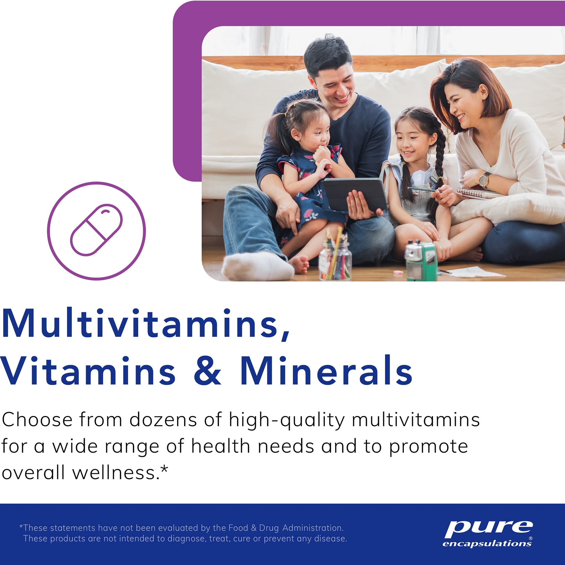 Beneficios del multivitamínico Pure Encapsulations