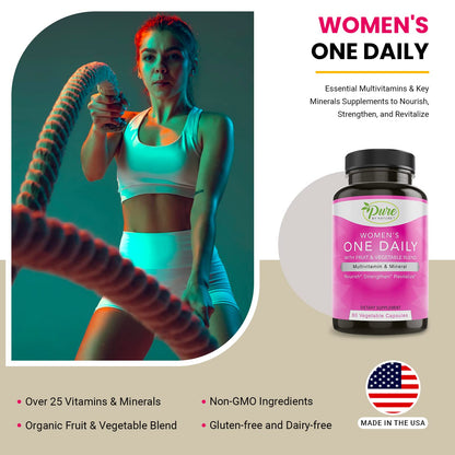 Beneficios multivitamínico Pure By Nature