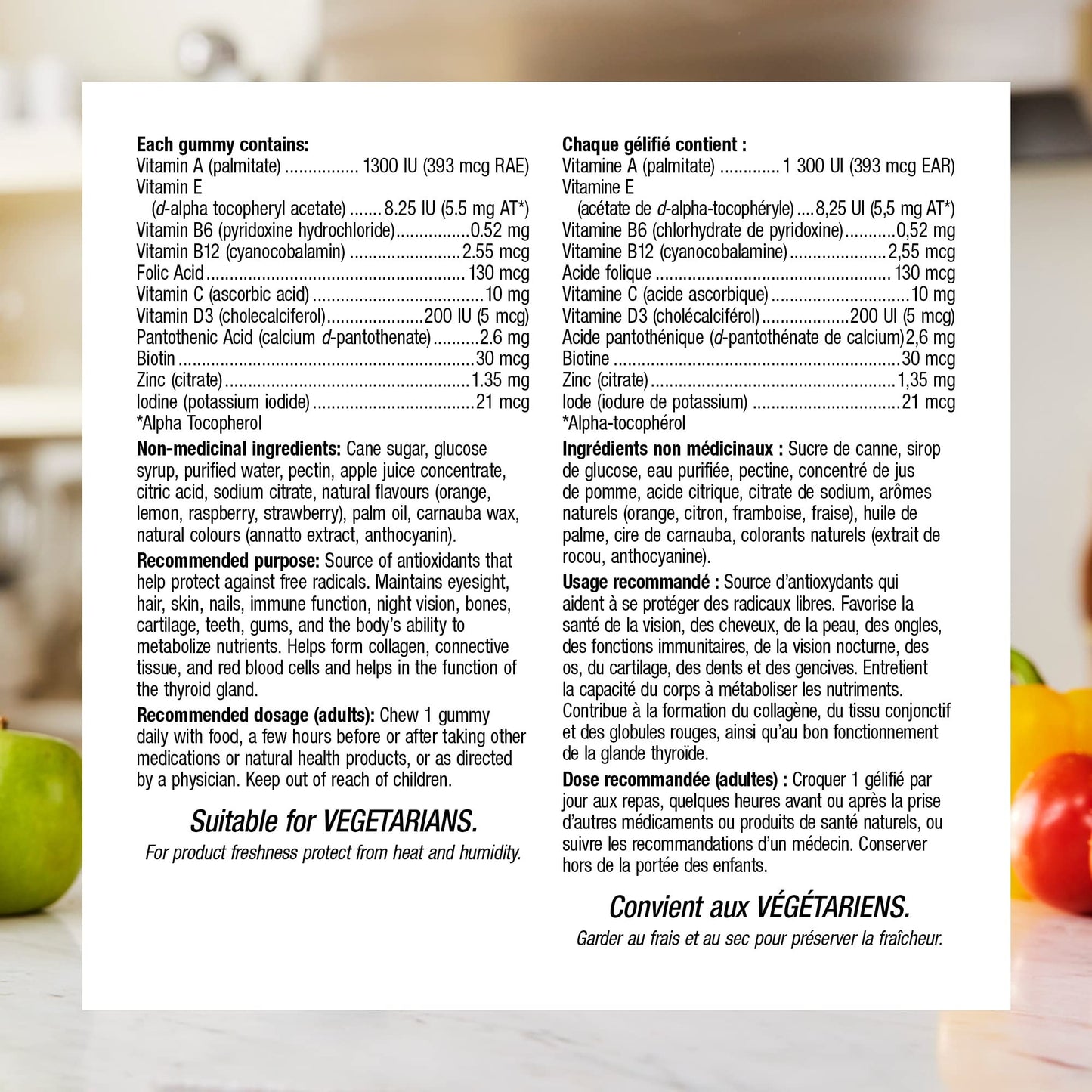 Beneficios del multivitaminico Webber Naturals