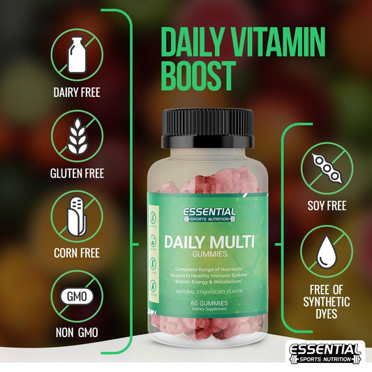 Imagen con texto sobre beneficios nutricionales de las gomas.
