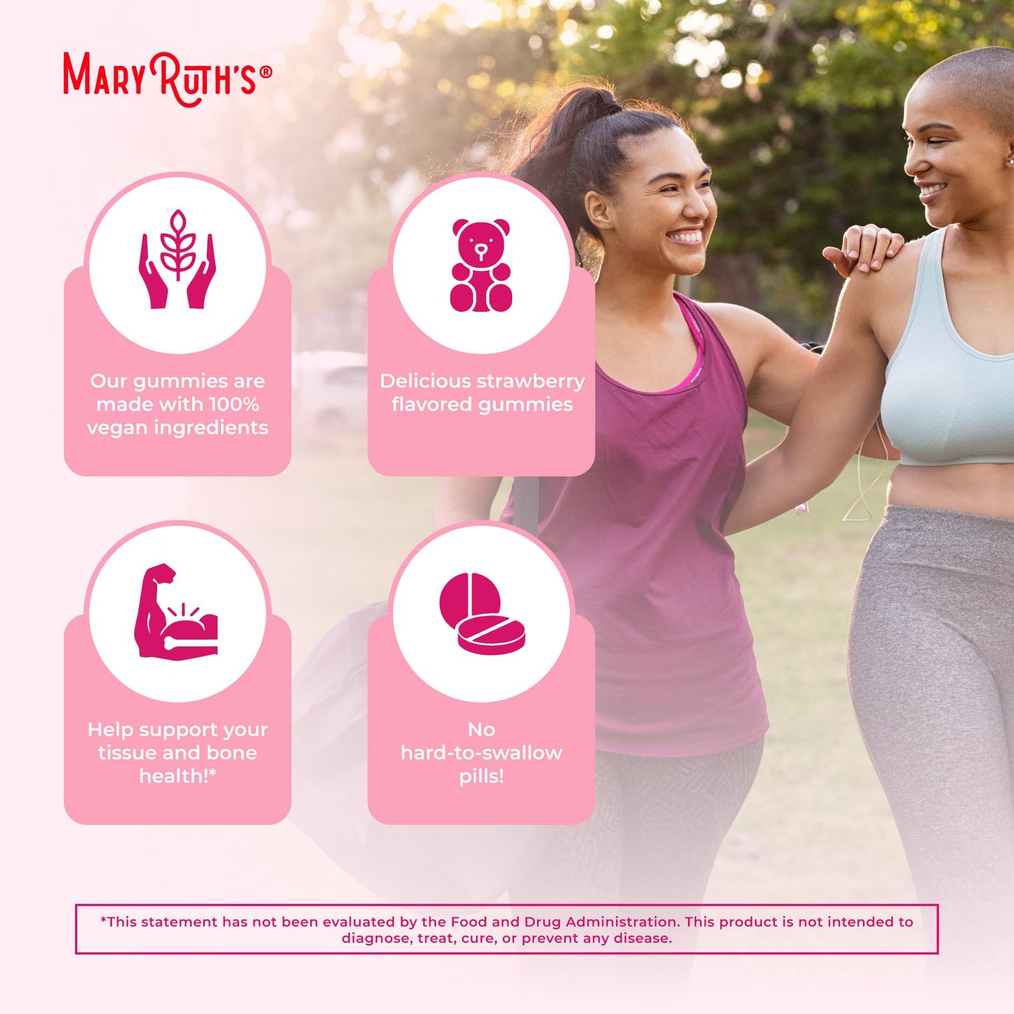 Beneficios nutricionales gomitas multivitamínicas mujer.