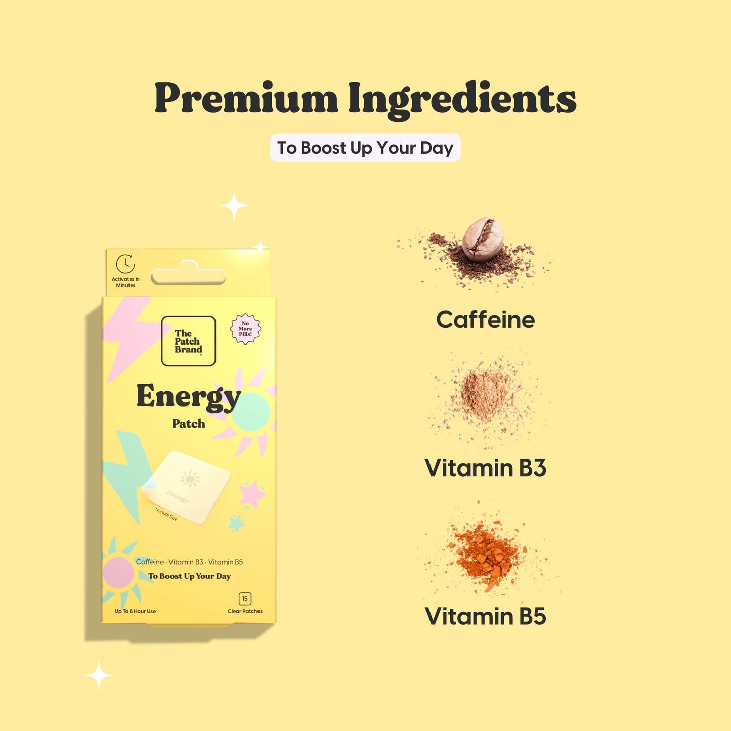 Beneficios del parche de energía para un día activo