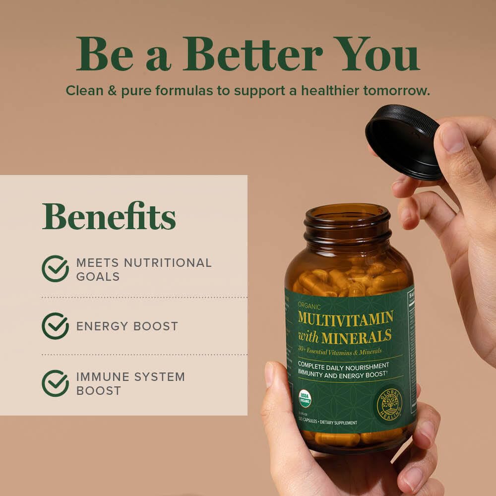 Beneficios de salud de las multivitaminas Global