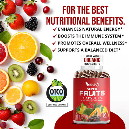 Beneficios del suplemento de frutas Vitinity para la salud