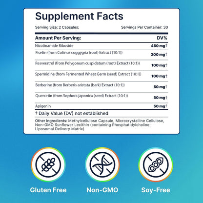 Beneficios del suplemento NAD+ AdvantageNutra para la salud