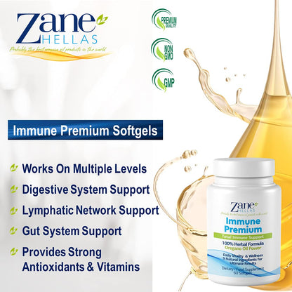 Beneficios de usar Zane Hellas Inmunidad Premium