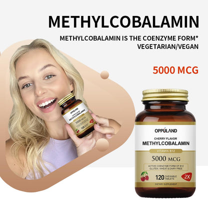 Beneficios vitamina B12 oppuland masticable