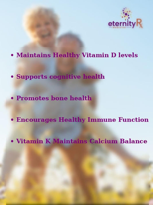 Beneficios vitamina D3 K2 para la salud ósea