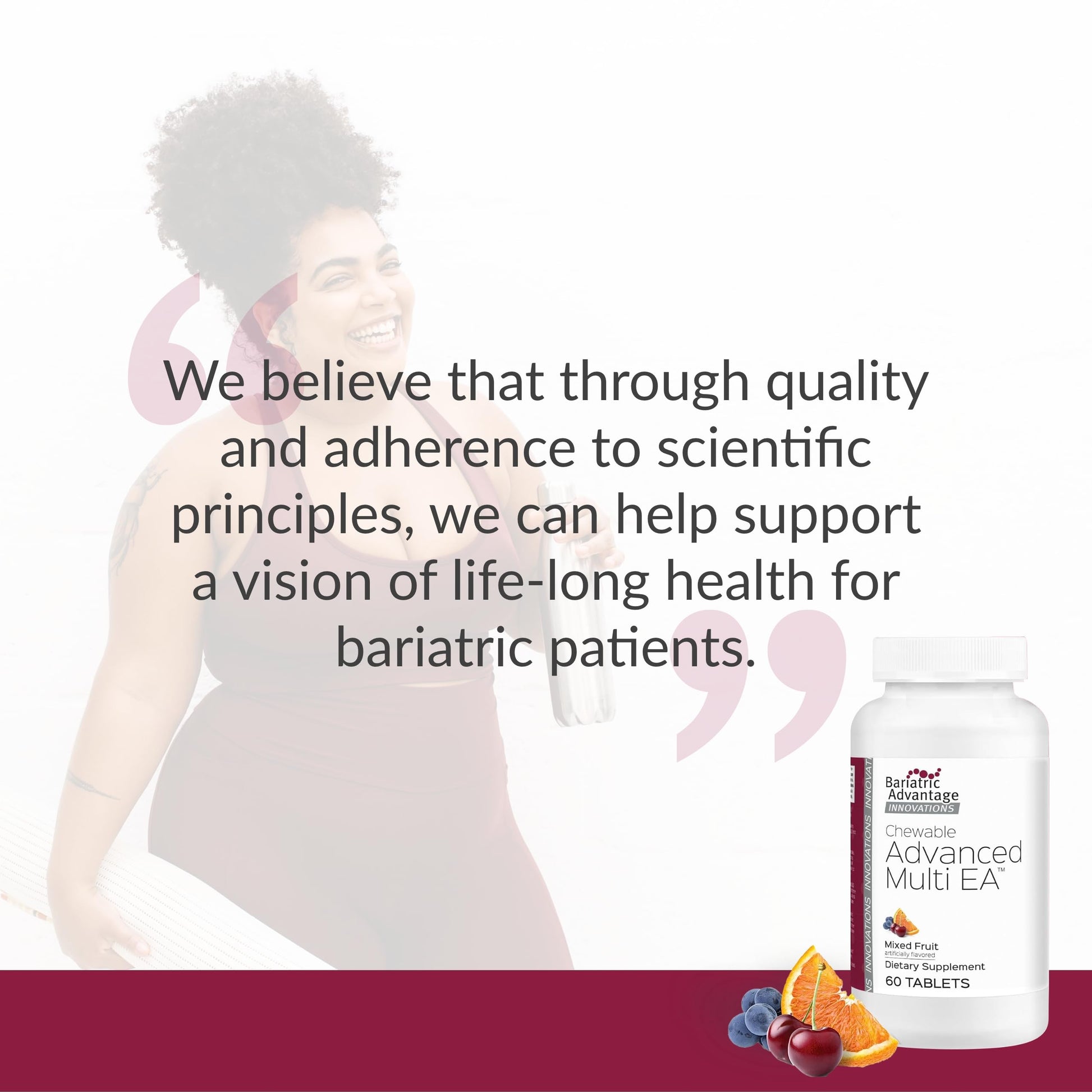 Beneficios vitaminas para pacientes bariátricos.