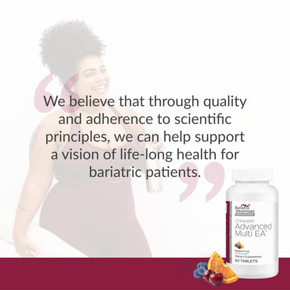 Beneficios vitaminas para pacientes bariátricos.