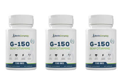 Benfocomplete benfotiamina suplemento vitamina B 120 cápsulas frasco 1