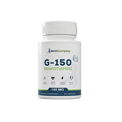 Benfotiamina 150 mg en cápsulas paquete 120 unidades