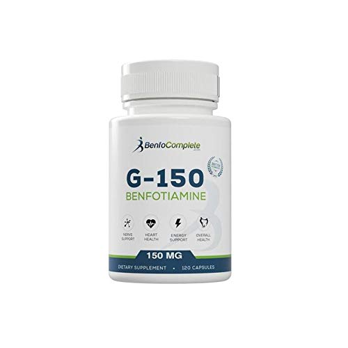 Benfotiamina 150 mg en cápsulas paquete 120 unidades