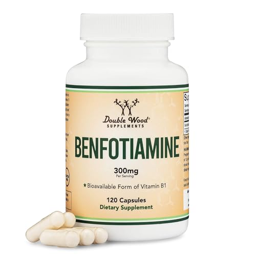 Benfotiamina Double Wood suplemento caja frontal
