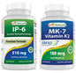 best naturals ip-6 510 mg vitamina k2 d3 frasco