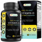 Best Naturals vitamina d 5000ui cápsulas vegetarianas para salud