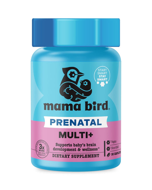 Botella suplemento multivitamínico prenatal vegano Best Nest Wellness