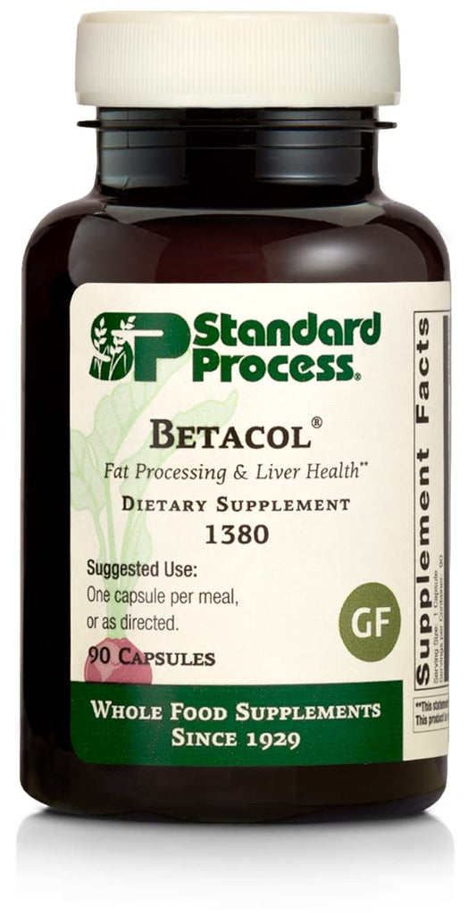Betacol Standard Process suplemento soporte hepático frasco