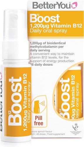 BetterYou B12 Boost spray oral 25 ml para energía saludable