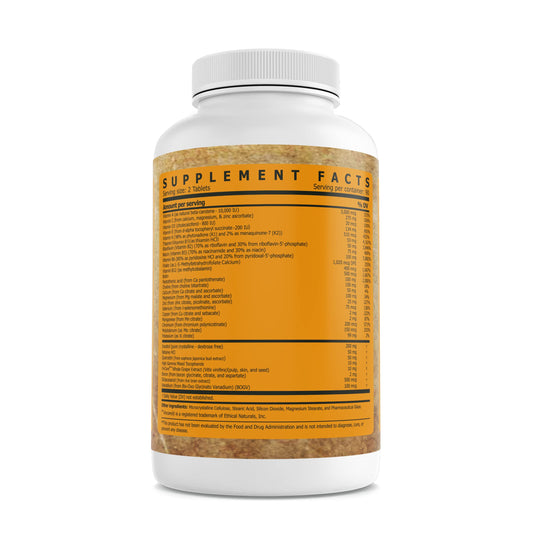 Suplemento multivitamínico Beyond Health con soporte de energía