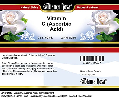 Cierre seguridad Bianca Rosa ungüento vitamina c paquete 2