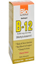 Bio Nutrition B-12 tabletas sublinguales paquete frontal 50 unidades