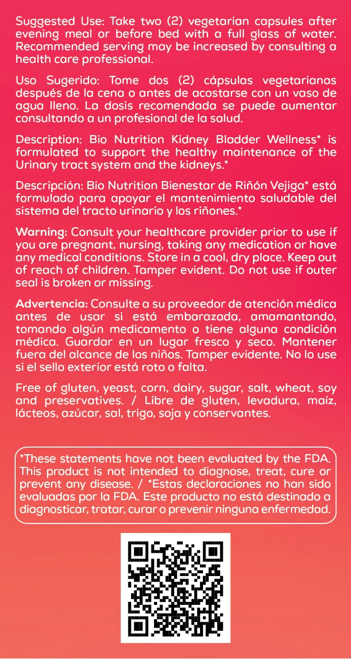 Bio Nutrition cápsulas vegetarianas halal