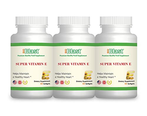 Botella Bioblast Super Vitamina E 400 IU 60 cápsulas