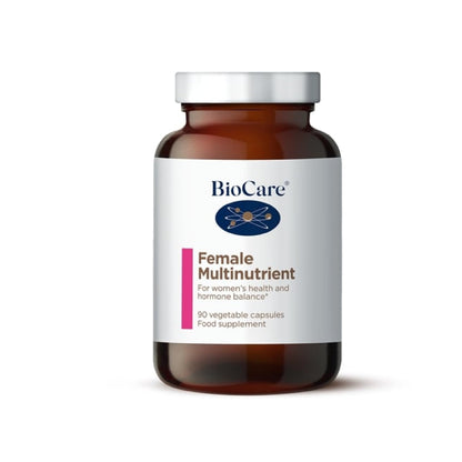 BIOCARE multinutrientes mujer suplemento 90 tabletas envase frontal