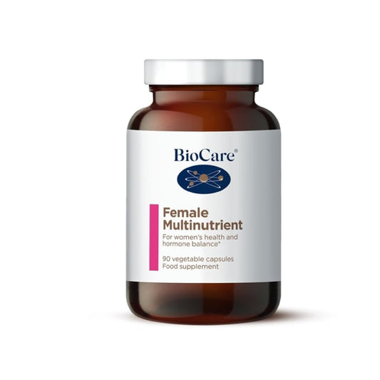 BIOCARE multinutrientes mujer suplemento 90 tabletas envase frontal