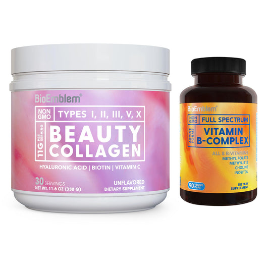 BioEmblem Beauty Collagen bote suplemento colágeno hidrolizado y vitaminas B