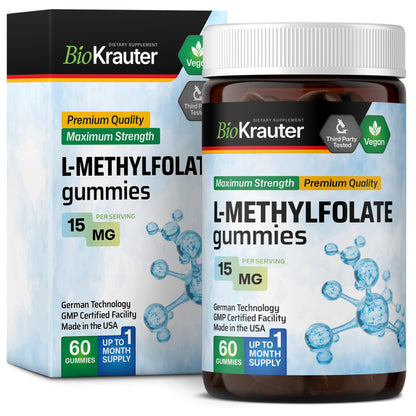 biokrauter gomitas l metilfolato 25mg dfe suplemento vitamina b9