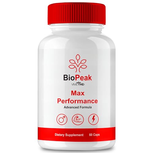 Cápsulas BioPeak de VIVE MD, suplemento para máximo rendimiento