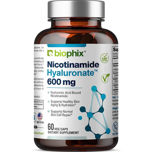 biophix B-3 nicotinamida cápsulas vegetales 600mg