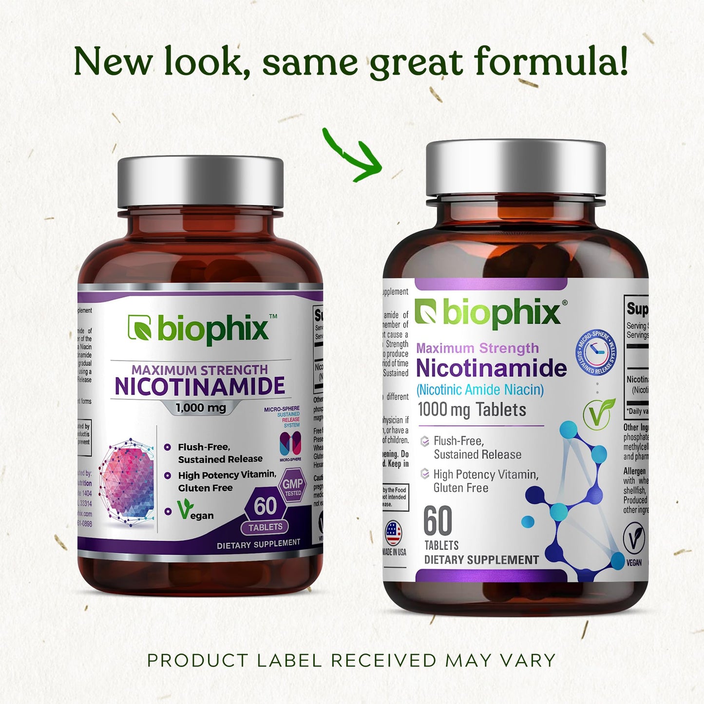 biophix Nicotinamida 1000mg en uso