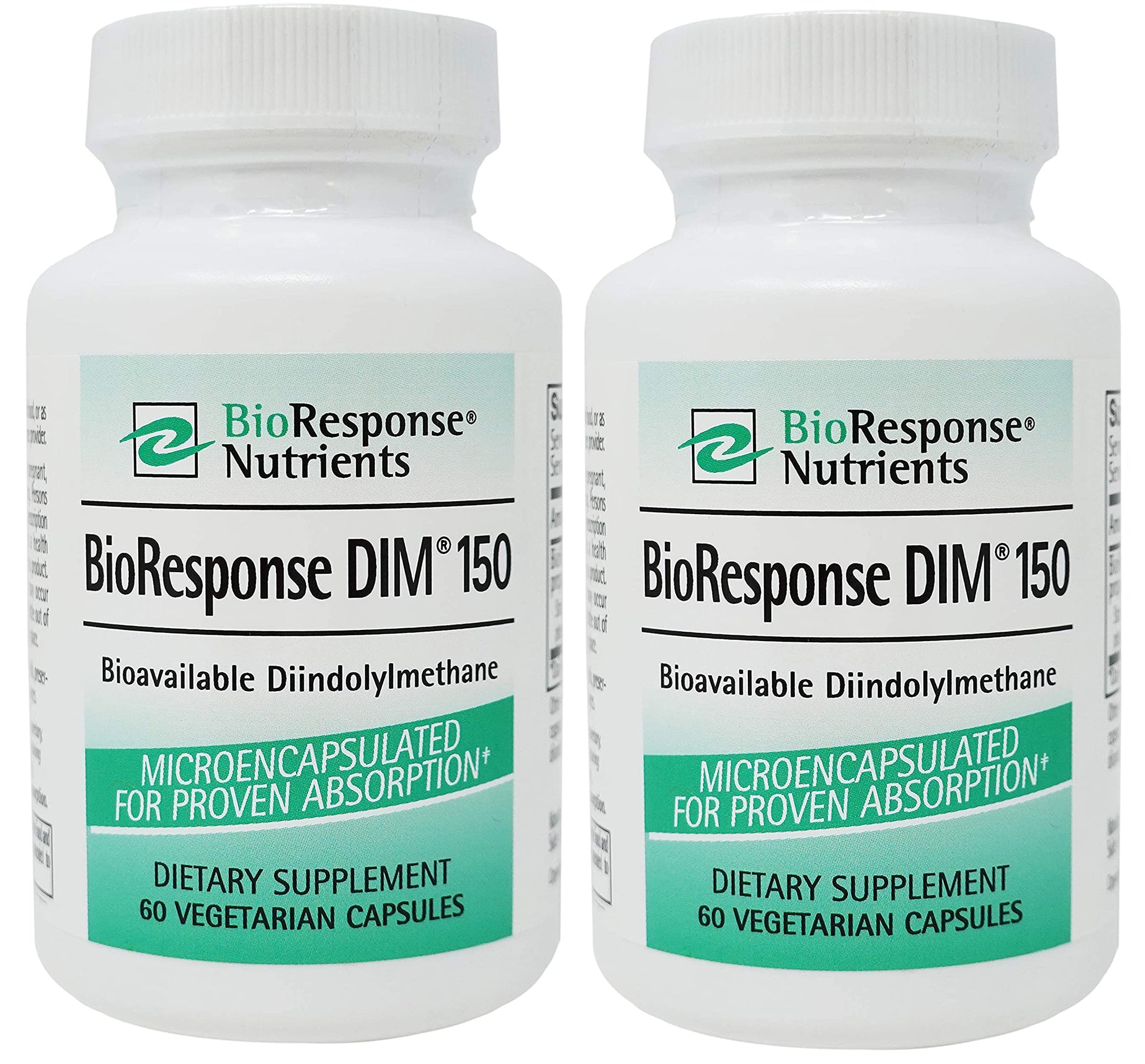 Botellas Bioresponse DIM 150 para absorción mejorada