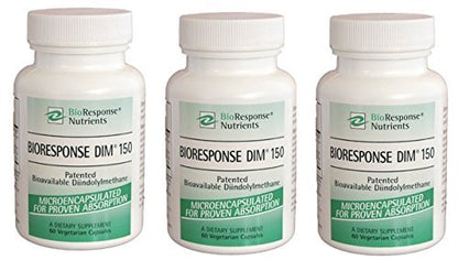 BioResponse DIM 150 mg 180 cápsulas para salud hormonal