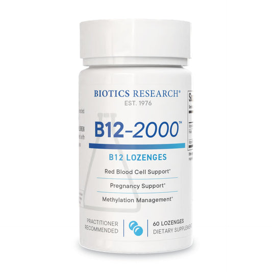 Biotics Research B12-2000 alta potencia vitaminas B