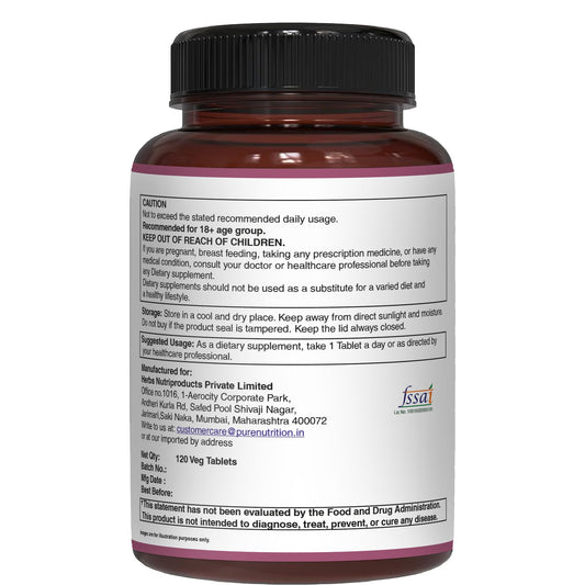 Biotina 10000mcg con bamboo para cabello y piel