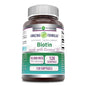 Biotina con aceite de coco 10000 Mcg cápsula frontal