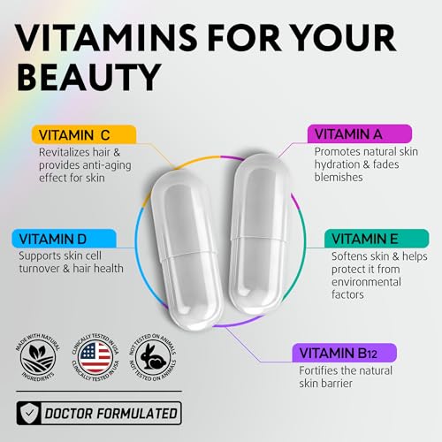 Biotina con colágeno y queratina IQ BIOLOGY