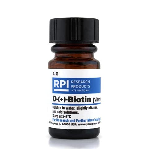 Biotina D-(+) vitamina h 1 gramo RPI