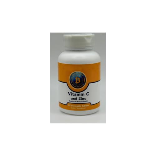 Bitcoin Vitamin C tabletas masticables sabor naranja con zinc
